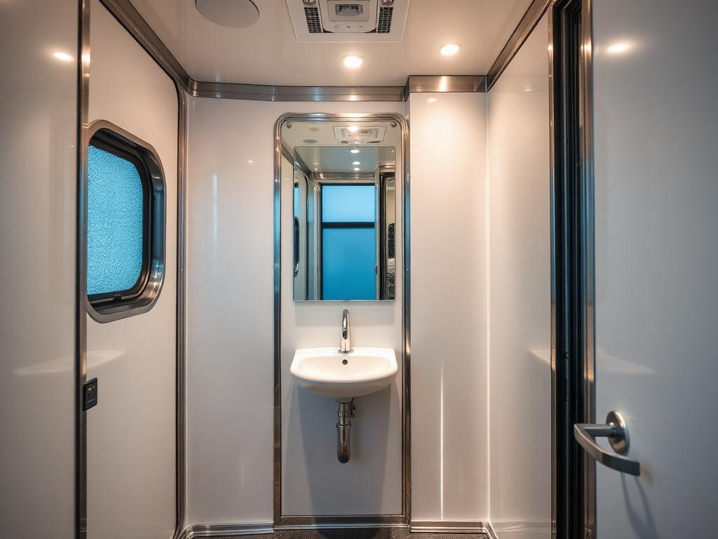 Luxury Restroom Trailers in Allendale, MI